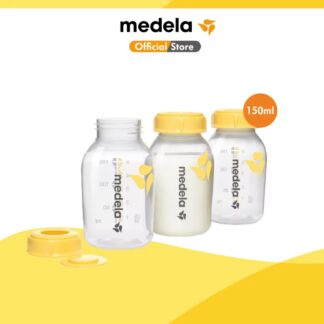 Medela Breast Milk Bottle (150ml /5oz) x 3 pcs / (250ml /8oz) x 2 pcs